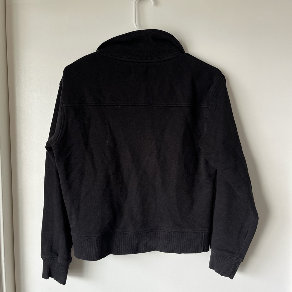 Pact Black Half-Zip Sweater - Picture 4 of 5